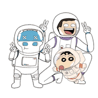 Space Milk Sticker by Ultramilk