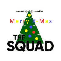 Merry Christmas Sticker by TheSquad