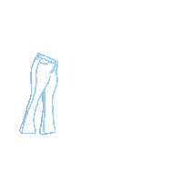jeans ashua Sticker