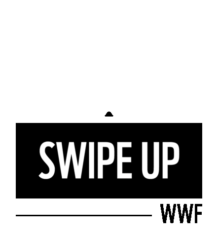 Arrow Swipe Up Sticker by WWF_UK