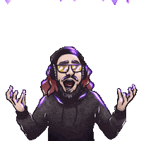 TraitAbstrait twitch streamer stream bits Sticker