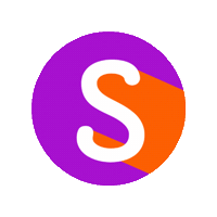 Orange Abc Sticker