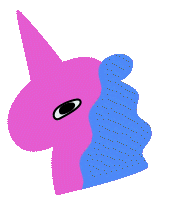 Unicorn Love Sticker by sopedou