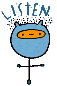 Astrology Listen Sticker