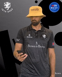 Phone GIF by Somerset County Cricket Club