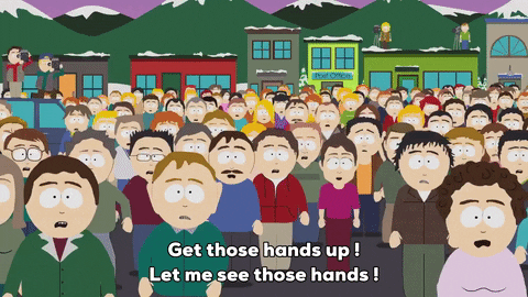 in danger cowering GIF by South Park 