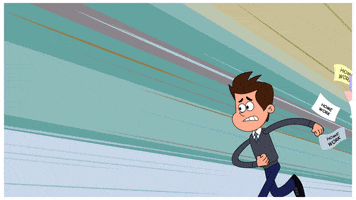 NickIndia no school nope running GIF