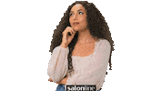 Confused Thinking Sticker by Salon Line