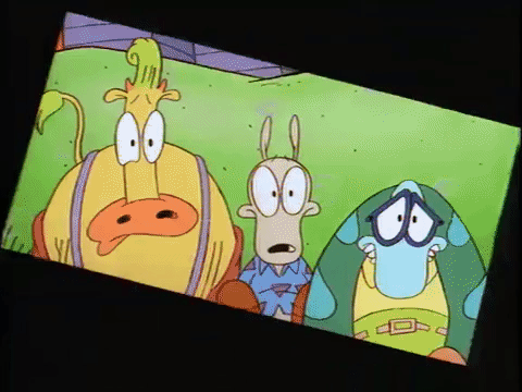 rockos modern life nicksplat GIF