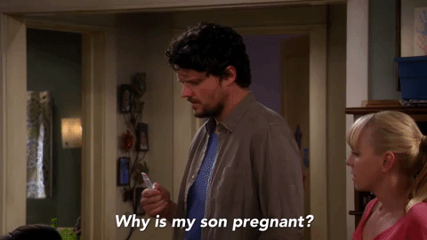 season 1 a pee stick and an asian raccoon GIF by mom