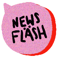 druckundwertecreatives news flash newsflash druckundwertecreatives Sticker