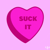 Sucking Valentines Day GIF