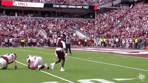 College Football GIF by Texas A&M Athletics