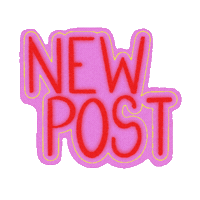 New Post Sticker