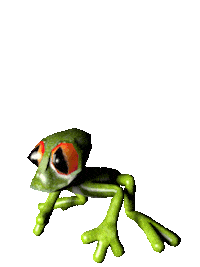 3D Jump Sticker by MANGOTEETH
