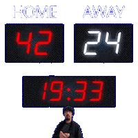 24 Away Sticker