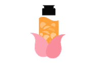 Rose Toner Sticker by The Bath Box