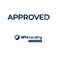 SandellTeam blue real estate home house Sticker