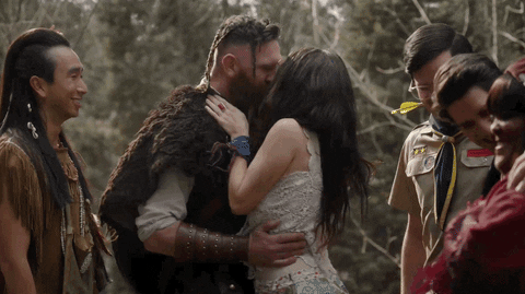 In Love Kiss GIF by CBS