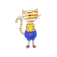 Cat Urda Sticker by ZAAO