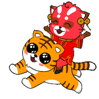 Tiger Sticker by Right Stuf Anime