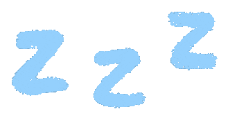 Z 睡 Sticker by bobocatKF