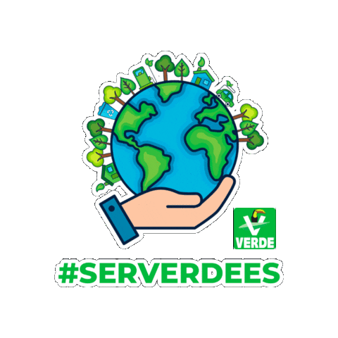 PartidoVerdeMX giphygifmaker tuki partidoverde pvem Sticker