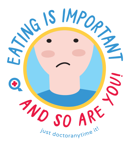 Health Eating Sticker by doctoranytime_gr