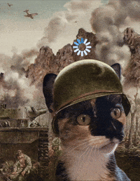 Scared Thousand Yard Stare GIF