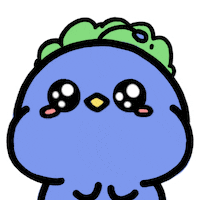 eyes observe Sticker by Aminal Stickers