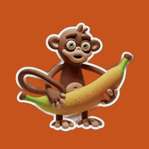 Hungry Monkey GIF