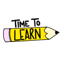 ArrowsAndApplesauce school pencil learn teaching Sticker