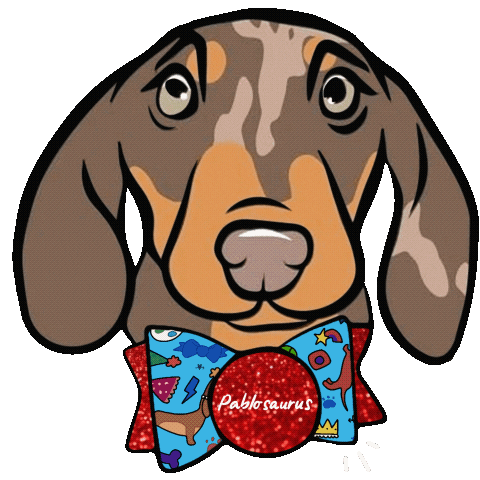 Dog Sticker by Pablosaurus