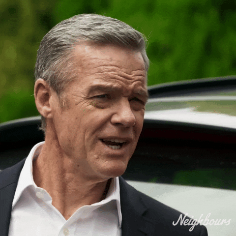 Paul Robinson Smile GIF by Neighbours (Official TV Show account)