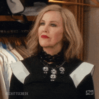 suspicious pop tv GIF by Schitt's Creek