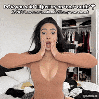 Model Messy Room GIF