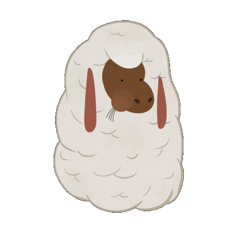 Dog Eating Sticker by Perecz Annabella