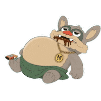 Hungry Chocolate Cake Sticker