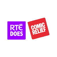 Comic Relief Charity Sticker by RTÉ
