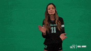 Volleyball Cheering GIF by GreenWave