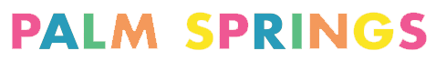 palm springs usa Sticker by Megan McKean