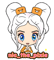 Girl Cosplay Sticker
