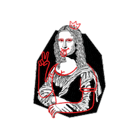 Art Painting Sticker