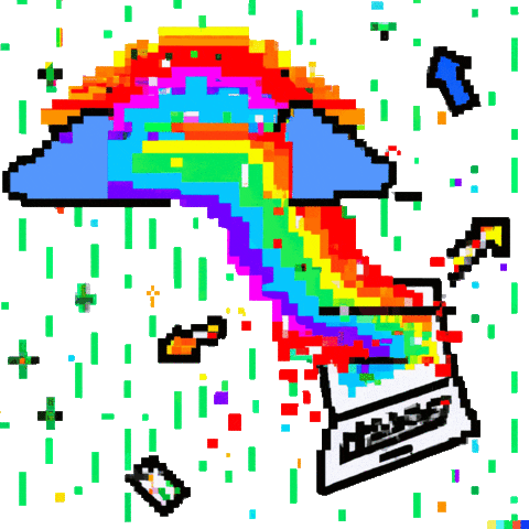 Bad Bunny Art Sticker by Canek