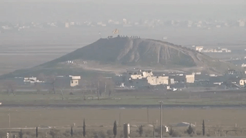 Kurdish and FSA Forces Raise Flags Over Kobane
