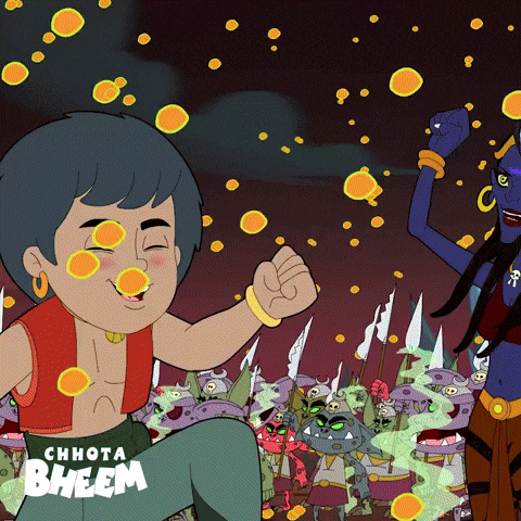 Dark Lord Monster GIF by Chhota Bheem
