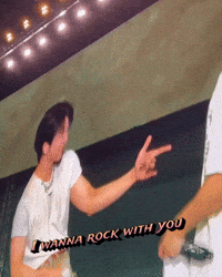 i wanna rock with you GIF