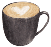 Coffee Morning Sticker by amy zhang