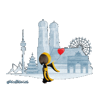 Germany Love Sticker
