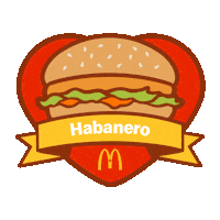 chicken burger Sticker by McDonald's Canada